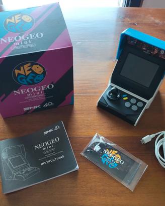 Neogeo mini snk console videogioco con 40 giochi