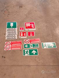 Cartelli sicurezza - cartellonistica