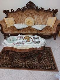 set divano stile barocco