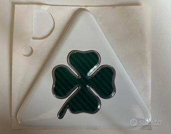 Fregio Alfa Romeo Quadrifoglio verde dx Giulietta