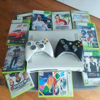 Xbox 360 FAT 60GB + 2 Joystick Wireless+ 11 Giochi