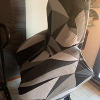 Poltrona artigianale alzata assistita + massaggi