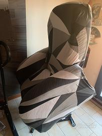Poltrona artigianale alzata assistita + massaggi