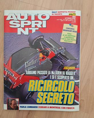 Autosprint 1991 Ferrari 642 Ing. Lombardi McLaren