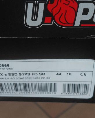 Scarpe antinfortunistiche upower numero 44