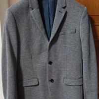 Giacca blazer uomo Celio, Taglia M, blu e grigio