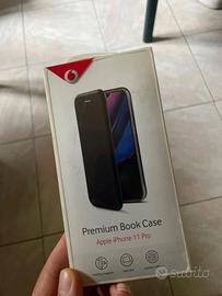 iPhone 11 Pro custodia a libro nera portadocumenti