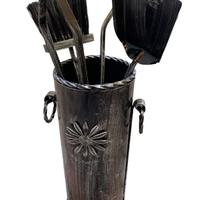 TRESPOLO IN FERRO BATTUTO PESANTE KIT 4 PZ PALETTA