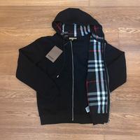 Felpa zip burberry