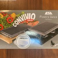 Ilsa - Piastra lavica convivio maxi con stand