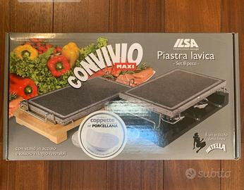 Ilsa - Piastra lavica convivio maxi con stand