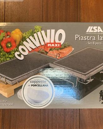 Ilsa - Piastra lavica convivio maxi con stand