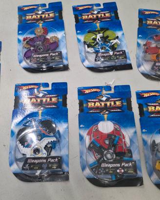 Mega Lotto 7 Hot Wheels Battle X Weapons - MISB