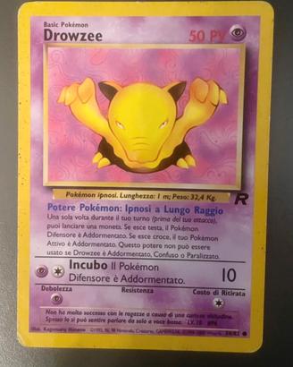 Drowzee mazzo Team rocket