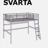 Letto soppalco Ikea Svarta