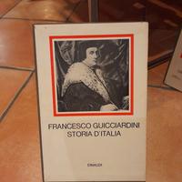 Guicciardini "Storia d'Italia" ed  Einaudi