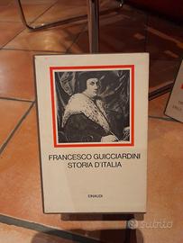 Guicciardini "Storia d'Italia" ed  Einaudi