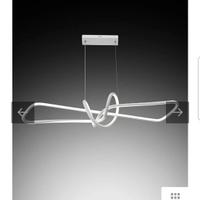 Lampadario Led design Norha bianco