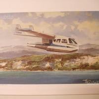Collezione stampe aerei elicotteri Breda Nardi