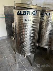 Serbatoio Inox Albrigi 290 Litri Semprepieno per v