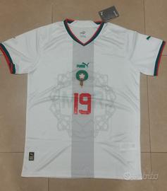 Maglia Marocco Mondiali 2022 #19 En-Nesyri