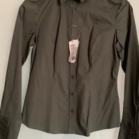 Camicia donna manica lunga Sisley