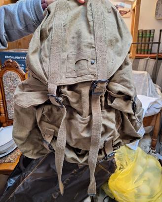 ZAINO MILITARE ALPINO ESERCITO ITALIANO CON STRUTT