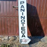 Insegna luminosa PANINOTECA vintage 
