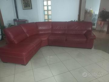 Divano in pelle come nuovo