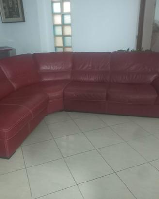 Divano in pelle come nuovo