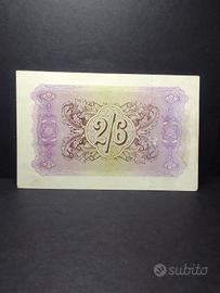 2 SHILLINGS/2 PENCE CON LETTERA "K"  OCCUPAZIONE 