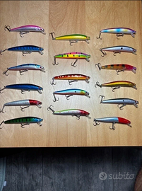 17 Minnow artificiali pesca Mare/Lago spinning