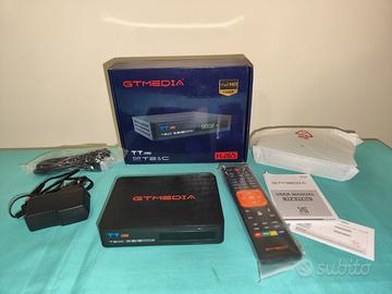 DECODER DIGITALE TERRESTRE DVB T2 GTMEDIA  H.265