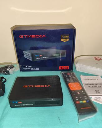 DECODER DIGITALE TERRESTRE DVB T2 GTMEDIA  H.265