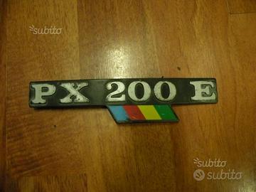 Scritta Piaggio PX 200 E