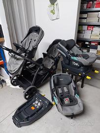 Passeggino duo gemellare