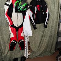 Abbigliamento moto completo dainese