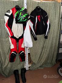 Abbigliamento moto completo dainese