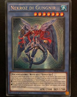 Yugioh nekroz di gungnir sece it044 segreta 1ª