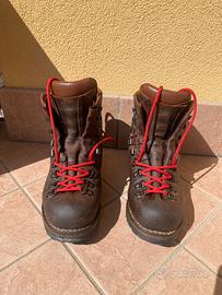 Scarponi in cuoio scarpa