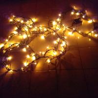 Luci natalizie gialle