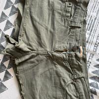 Pantaloncini SCOUT verdi militare taglia S