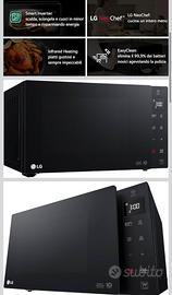 LG forno Microonde smart inverter 25L 1150W nero