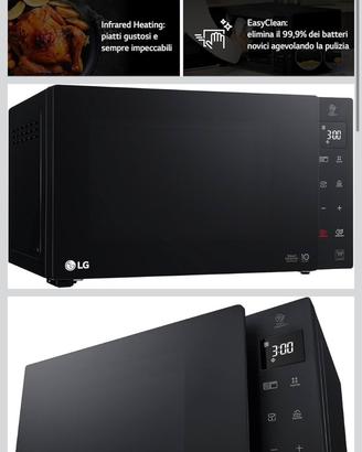 LG forno Microonde smart inverter 25L 1150W nero