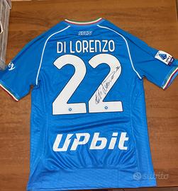 Maglia Napoli Di Lorenzo Firmata stagione 23/24 M