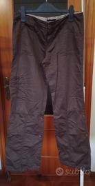 Pantaloni cotone/lino SISLEY tg.38 5 accorciabile