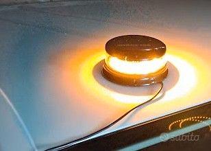 Giroscopio LED Rotante 12 LED Per Veicoli - Lampada Stroboscopica Magnetica Per Emergenze, Polizia, Vigili Del Fuoco - Foto 4