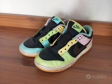 Nike dunk low free 99 multicoloro n°41