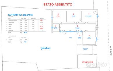 Casa da ristrutturare con terreno edificabile