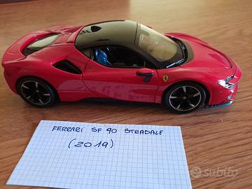 modellino Ferrari SF 90 Stradale Burago 1/24